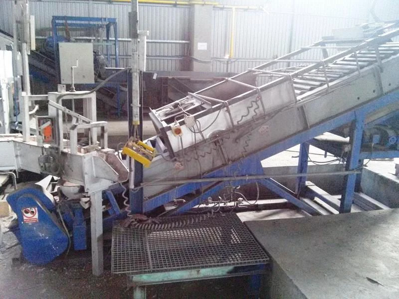 BROEZE MOBILE MELTER K 27 135 Double-chamber aluminum smelting furnace / smelting