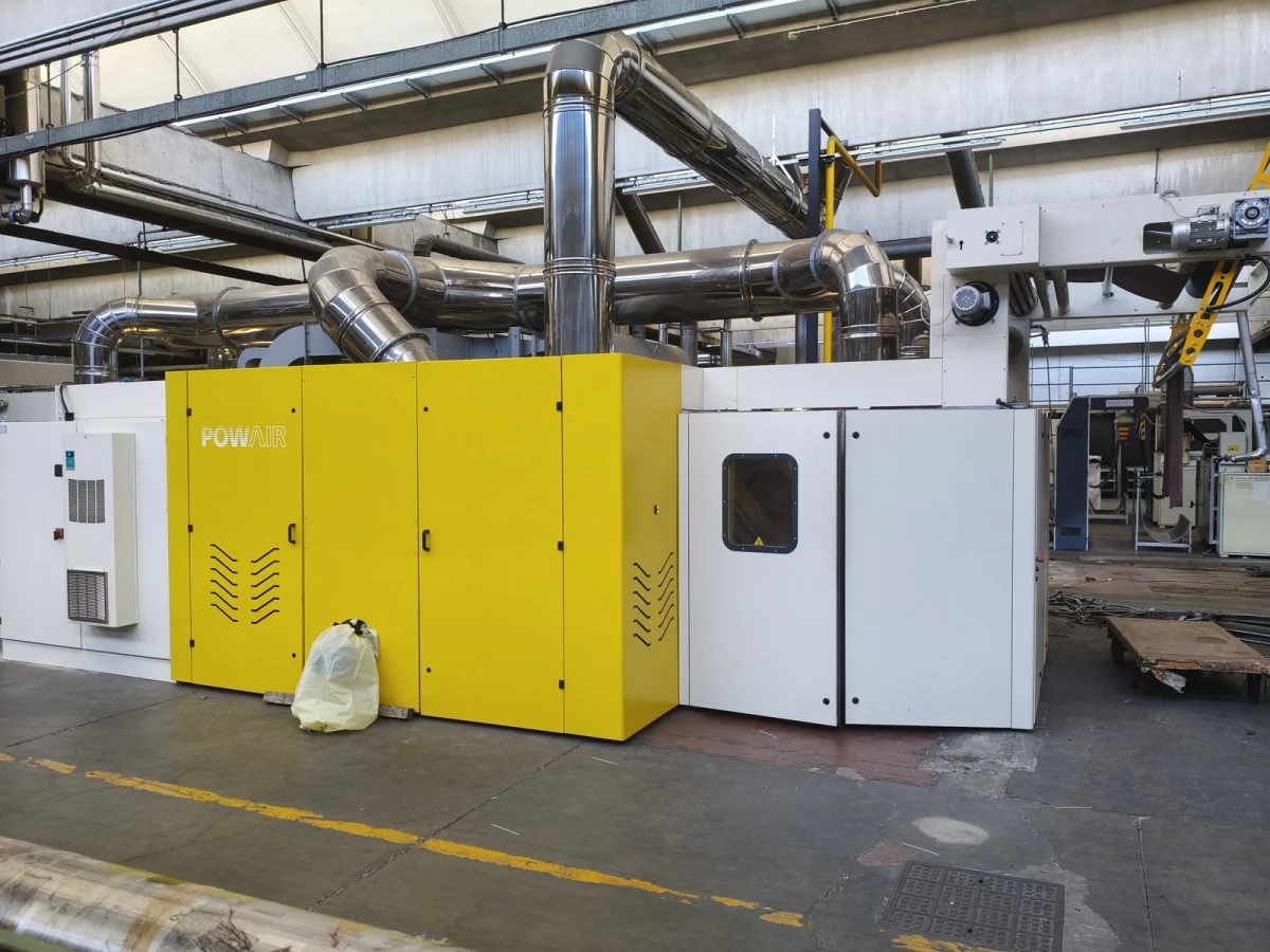 PENTEK POWAIR tumbler dryer gas heated
