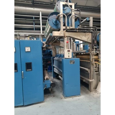 OSTHOFF - BENNINGER combined singeing and mercerizing line