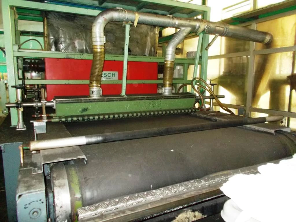 Flocculation and flock printing machine, yoc 2003