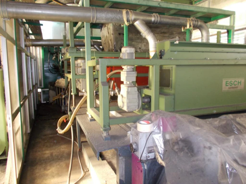 Flocculation and flock printing machine, yoc 2003