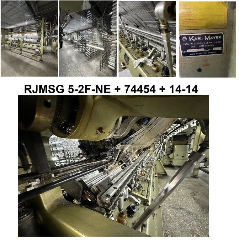 KARL MAYER RASCHEL RJMSG 5/2 F-NE