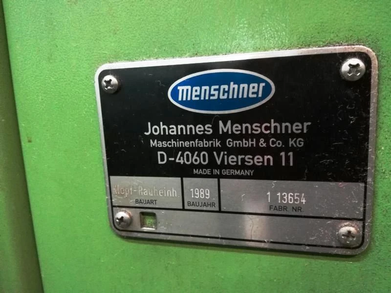 MENSCHNER horizontale Shearing machine ww 500 cm 3-headed shearing