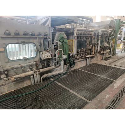 BABCOCK chain mercerizing line with 12 tanks