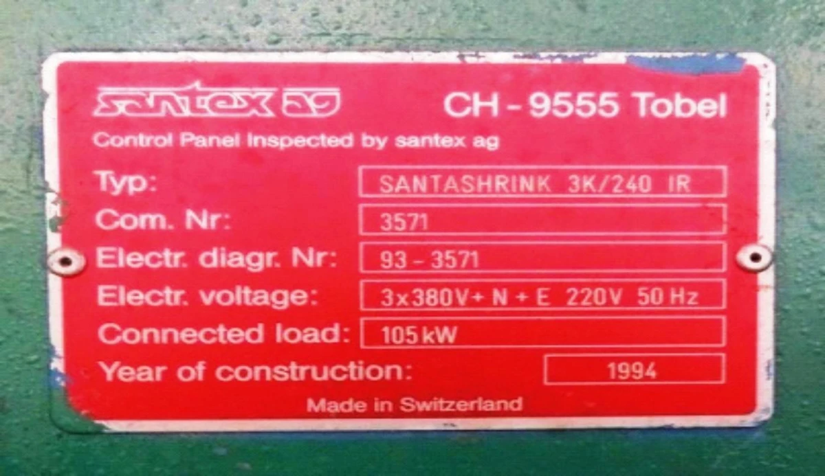 Flocculation and flock printing machine, yoc 2003