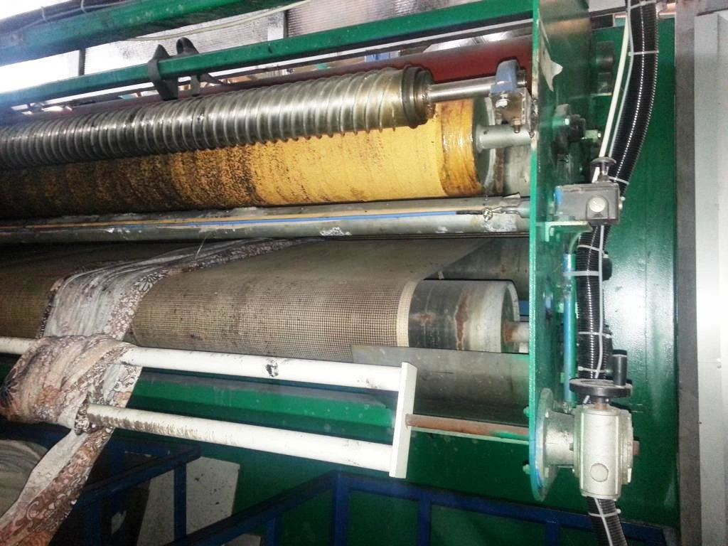 Flocculation and flock printing machine, yoc 2003