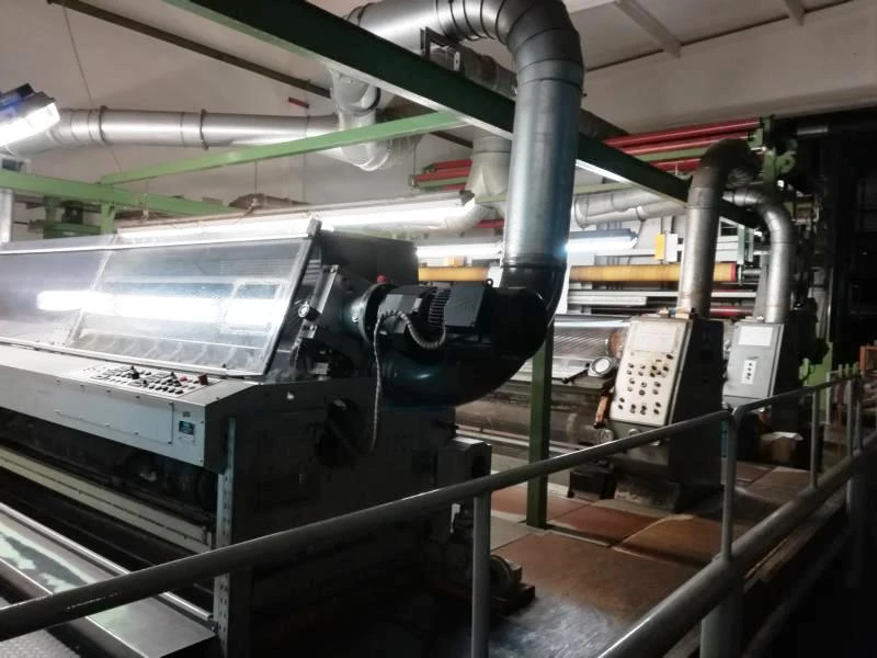 MENSCHNER horizontale Shearing machine ww 500 cm 3-headed shearing