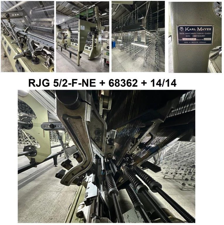 KARL MAYER RASCHEL RJG 5/2 F-NE