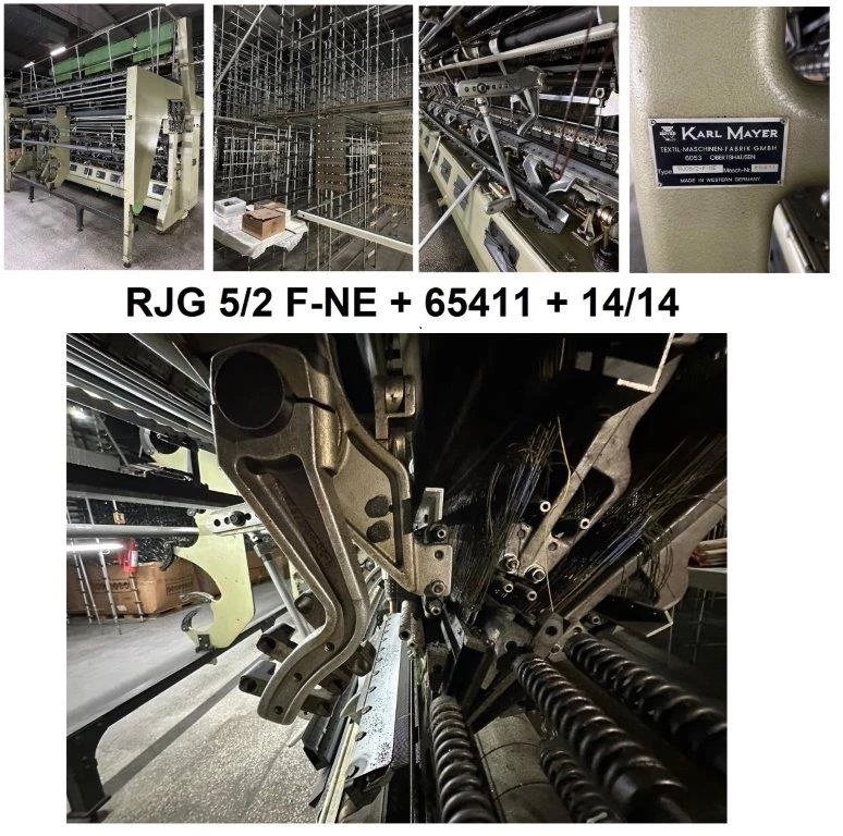 KARL MAYER RASCHEL RJG 5/2 F-NE