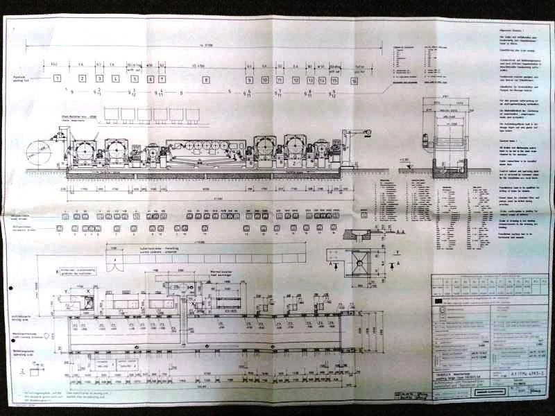 RAMISCH KLEINEWEFERS Washing (light bleaching) machine, yoc 1992, ww 240cm