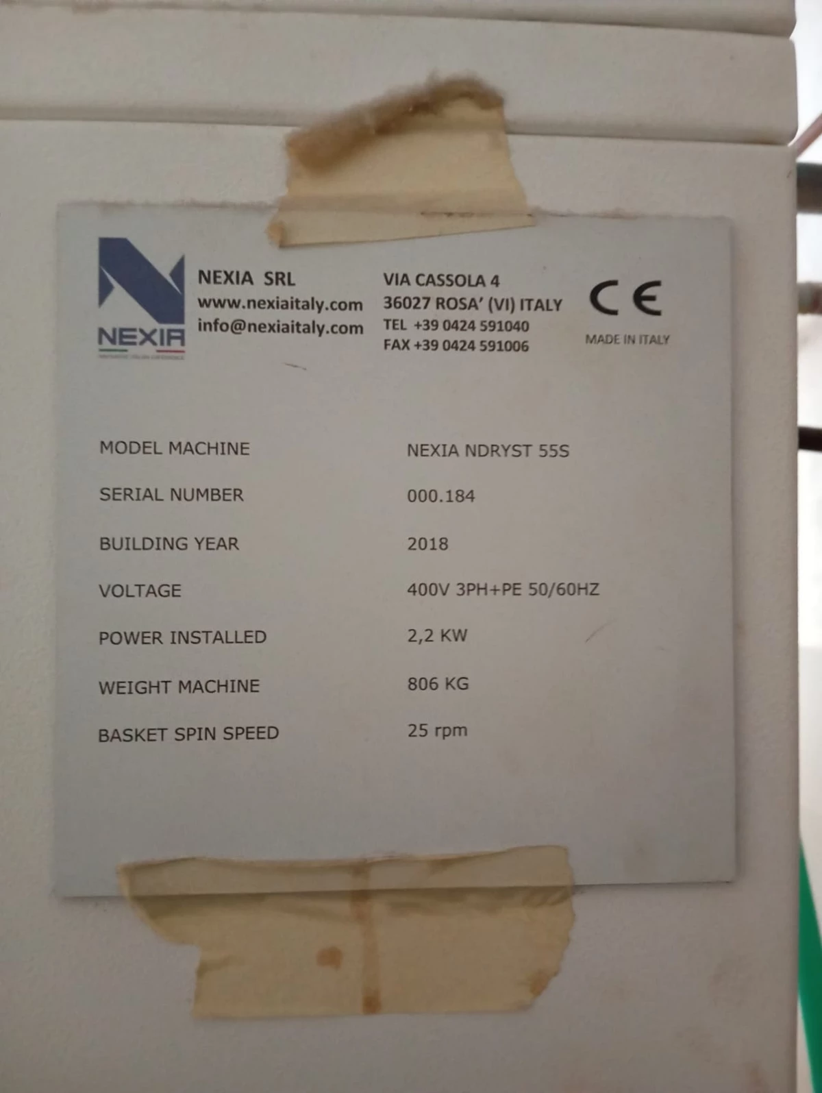 Machine a Laver + Sechoir