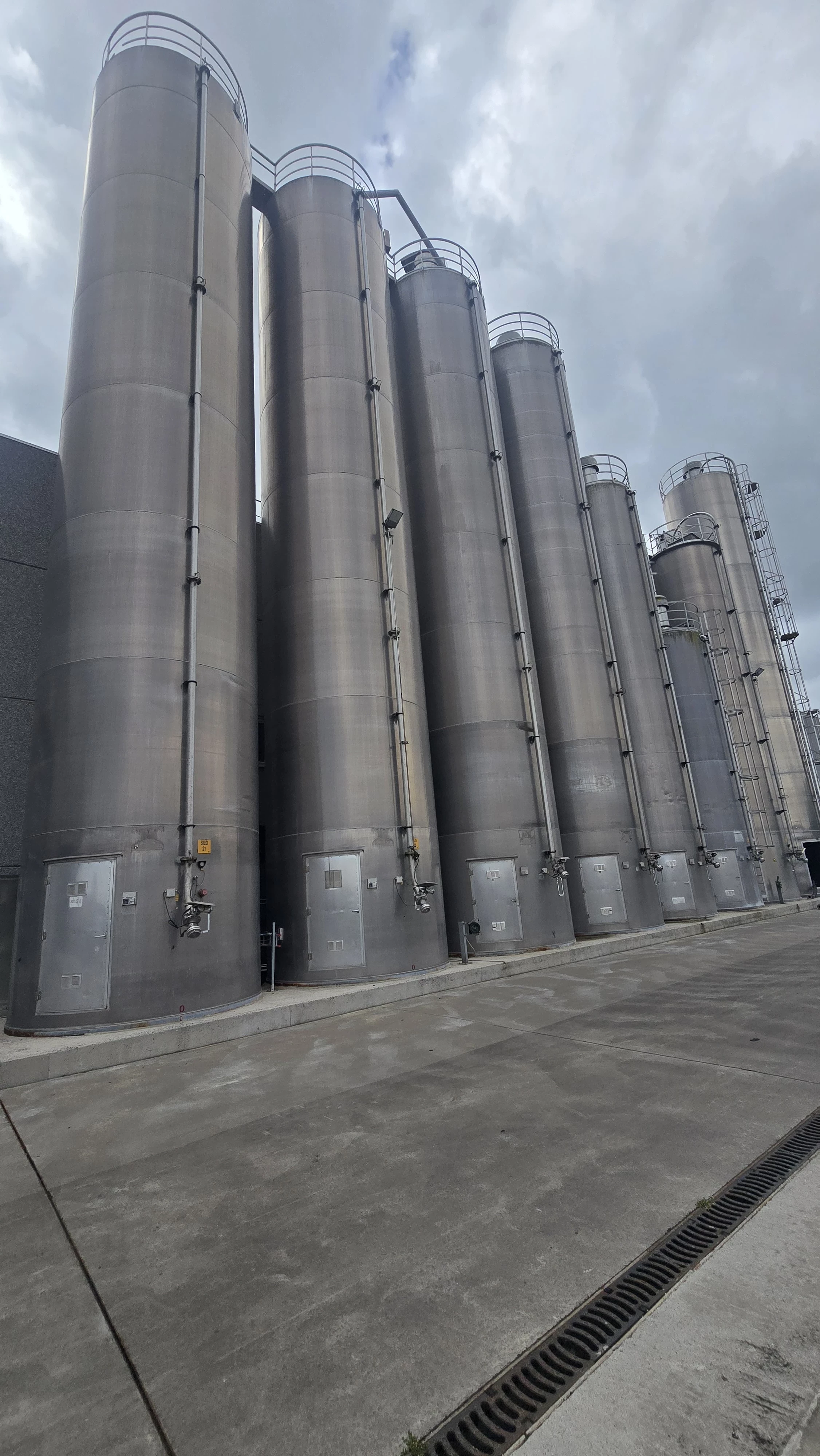 Aluminium silo Manufacturer    Ellimetal, Belgium
